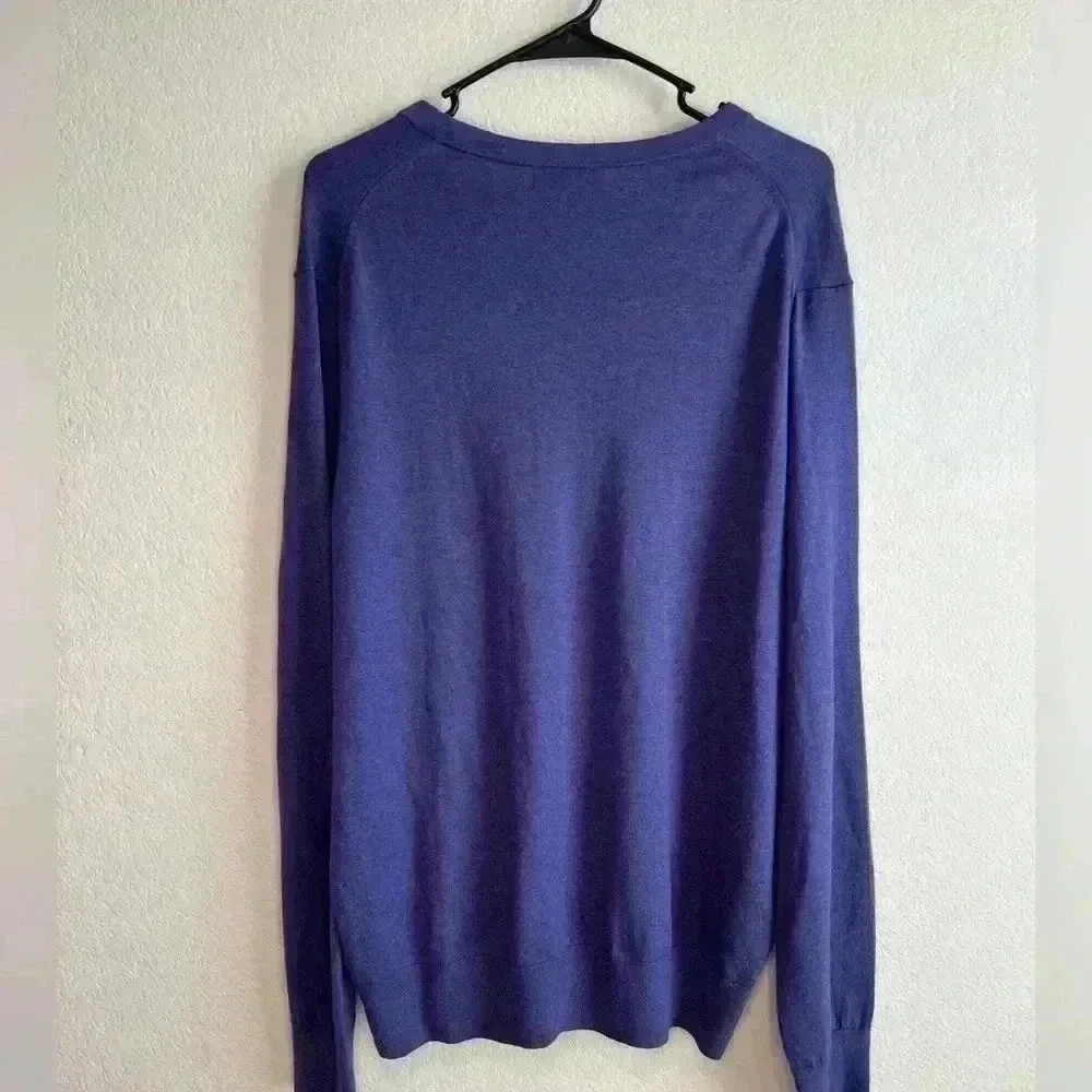 Banana republic lavender luxury blend‎ silk cotton sweater XL